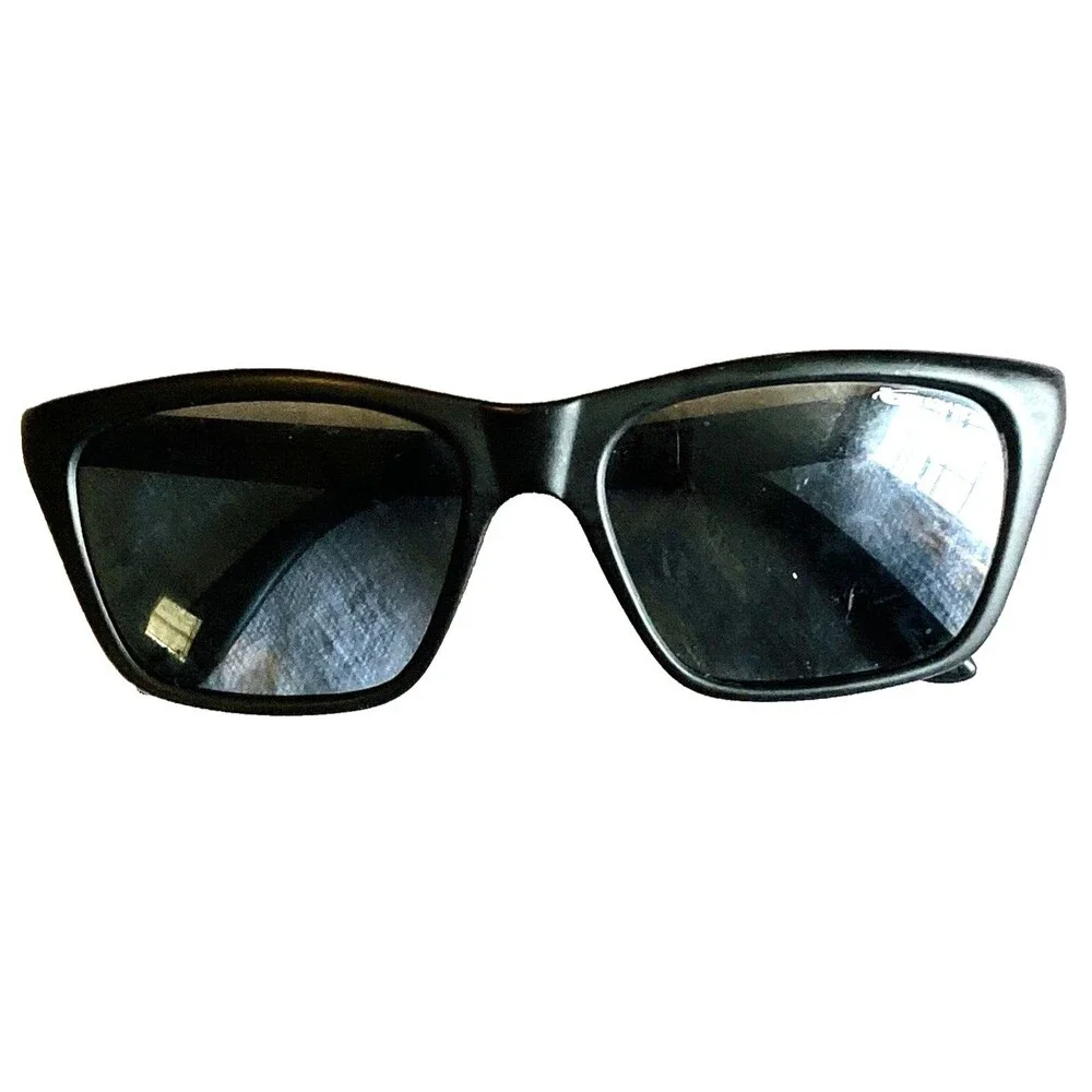 Bolle France Vintage Y2K Sunglasses Black Unisex *Frames Only* Preppy Glam Fest